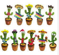 Shake The Sound Of The Net Red Dancing Cactus Doll Twist Cactus Can Twist Can Sing And Dance To Learn To Speak Toys