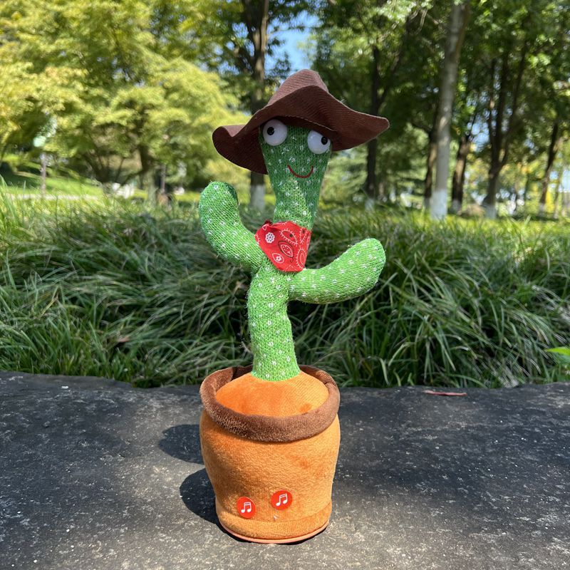 Shake The Sound Of The Net Red Dancing Cactus Doll Twist Cactus Can Twist Can Sing And Dance To Learn To Speak Toys