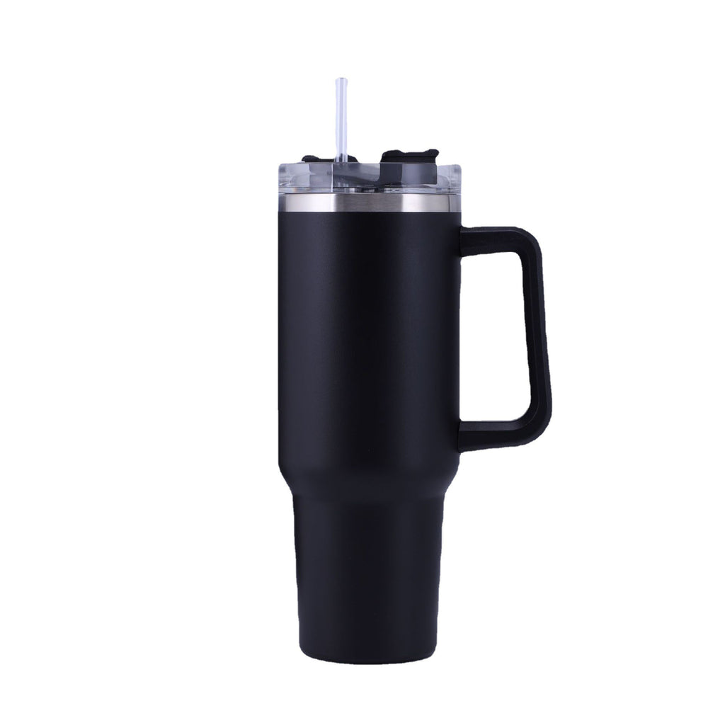 Cross-Border 40oz First-Generation Car Cup Large Capacity 304 Stainless Steel Vacuum Handle Thermos Cup Portable Ice Cup